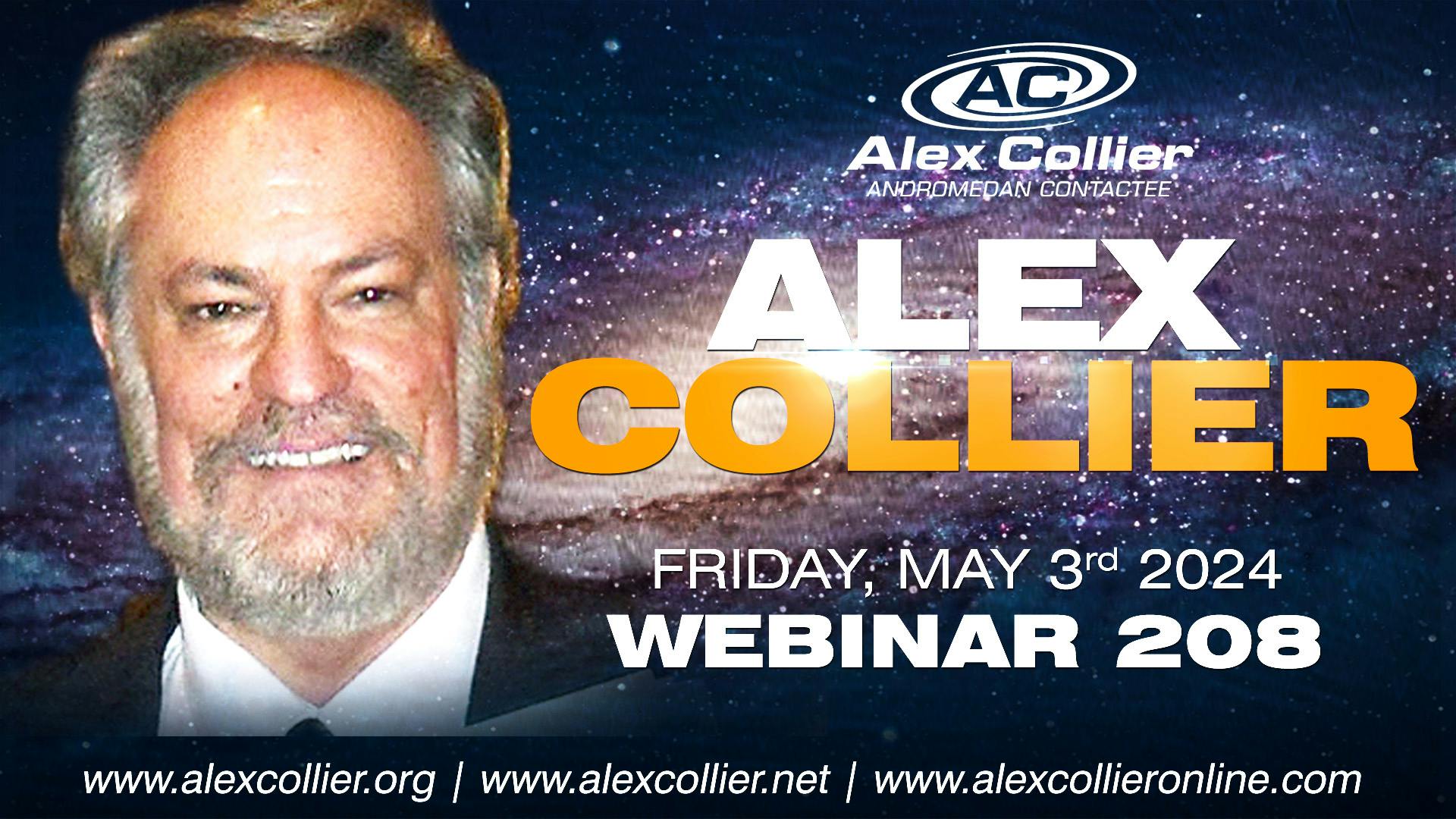Alex Collier Andromedan Contactee Webinar – May 3, 2024 event cover photo