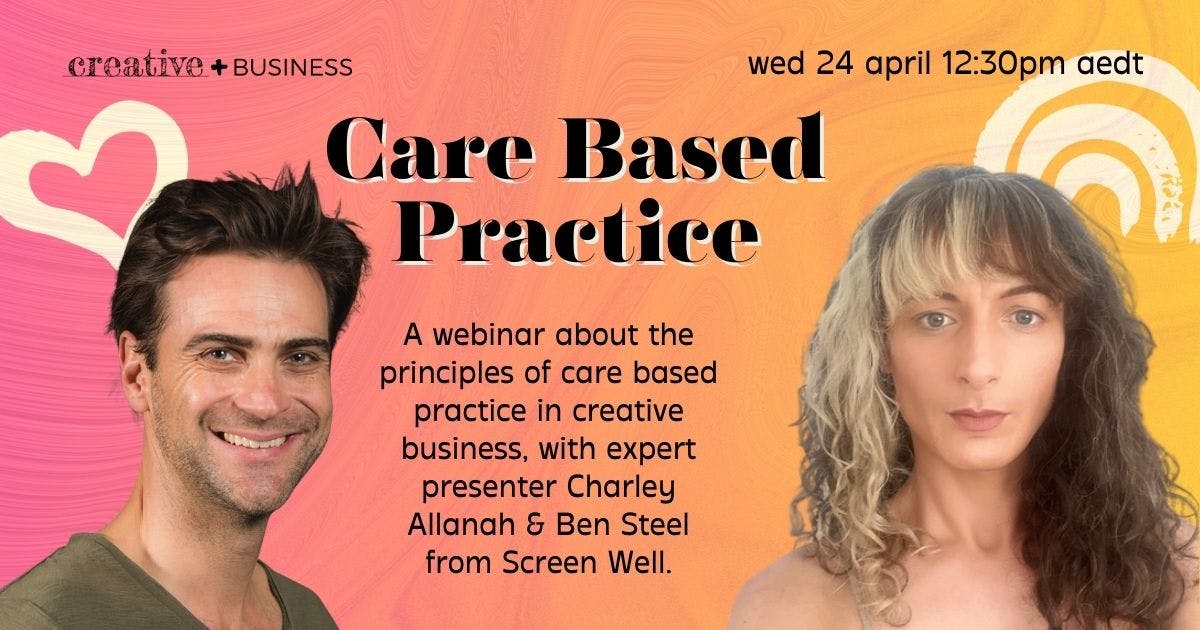 WEBINAR: Care Based Practice event cover photo