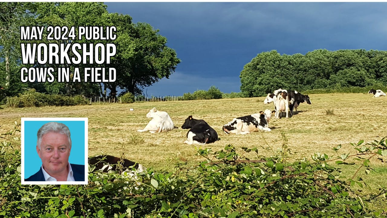 May 2024 Public Watercolor Workshop - Cows in a Field event cover photo