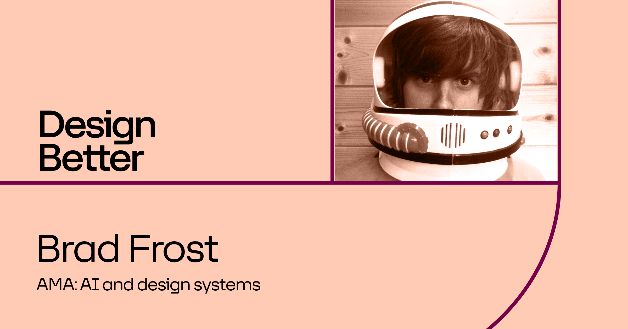AMA: Brad Frost, AI and design systems event cover photo