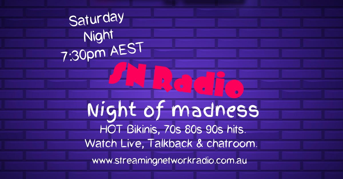 SN Radio Night of Madness Live Stream event cover photo