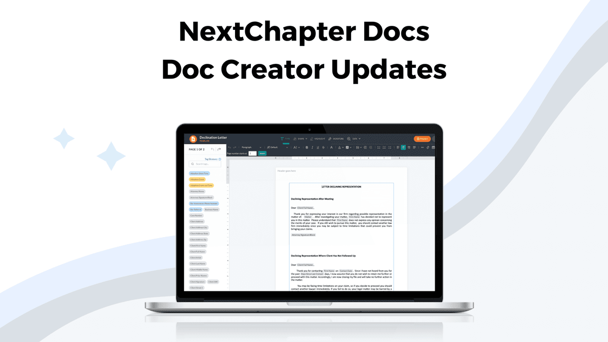 Doc Creator Updates - crowdcast