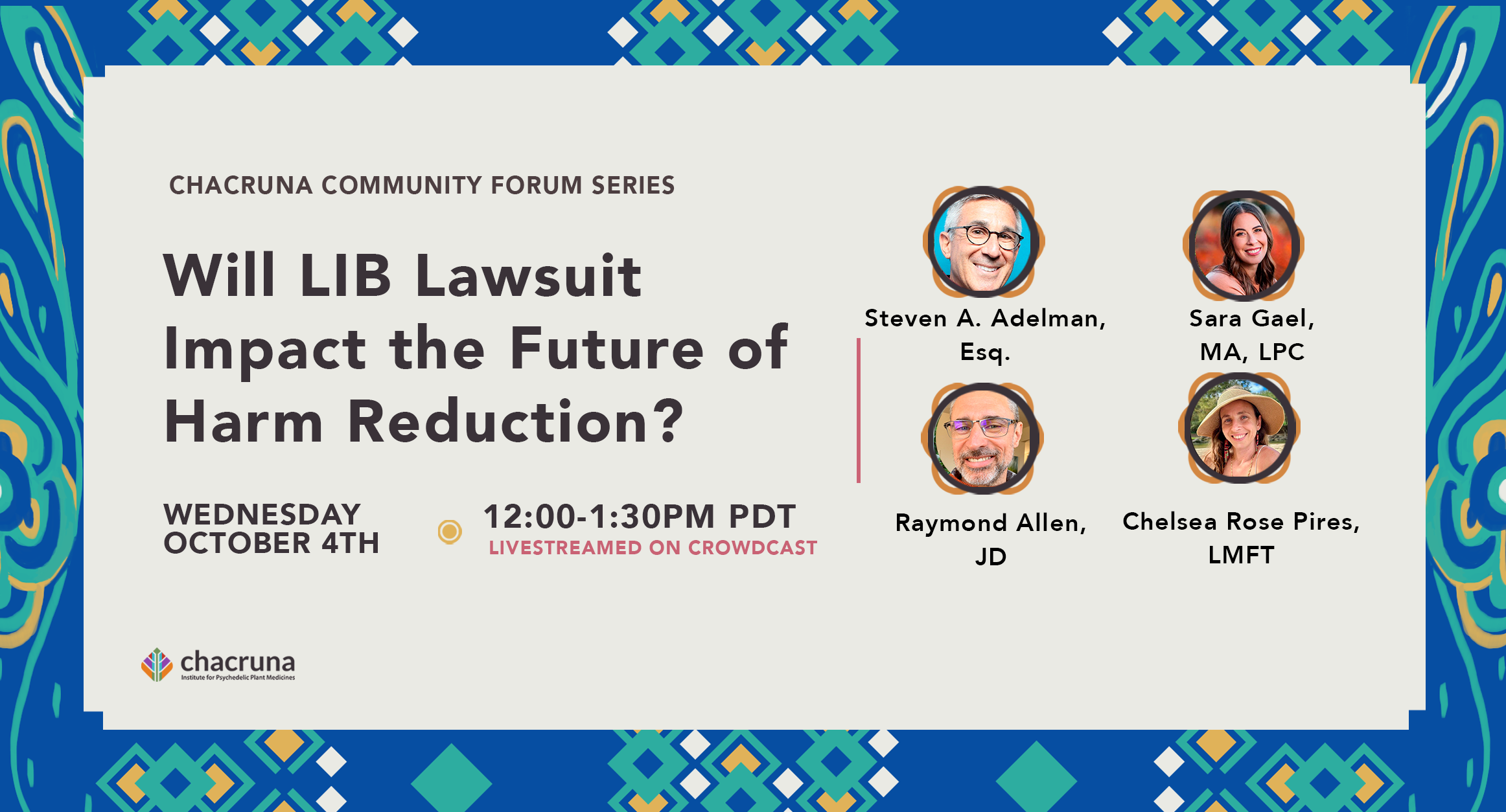 Will LIB Lawsuit Impact the Future of Harm Reduction? event cover photo