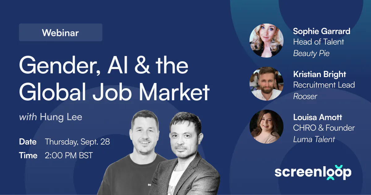 Gender, AI & the Global Job Market event cover photo