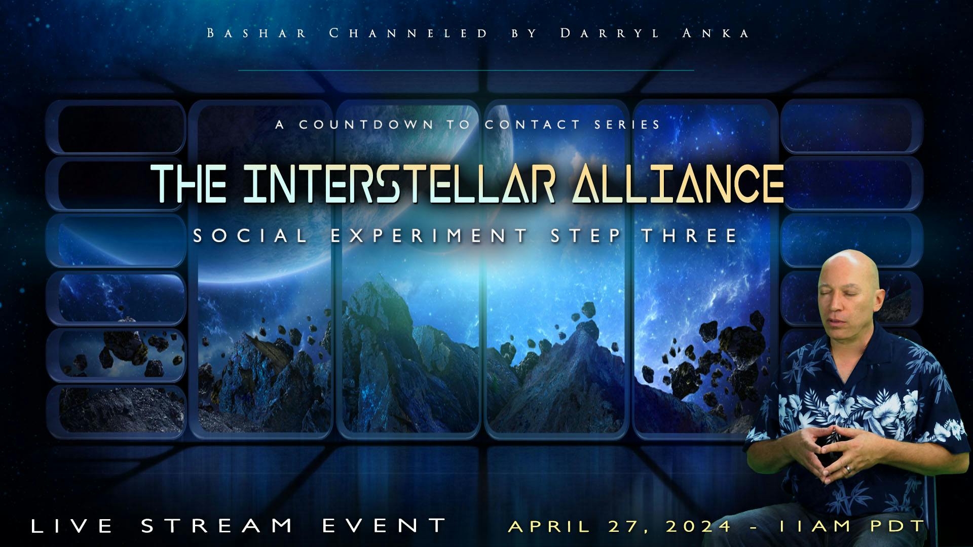 The Interstellar Alliance - Social Experiment: Step Three event cover photo