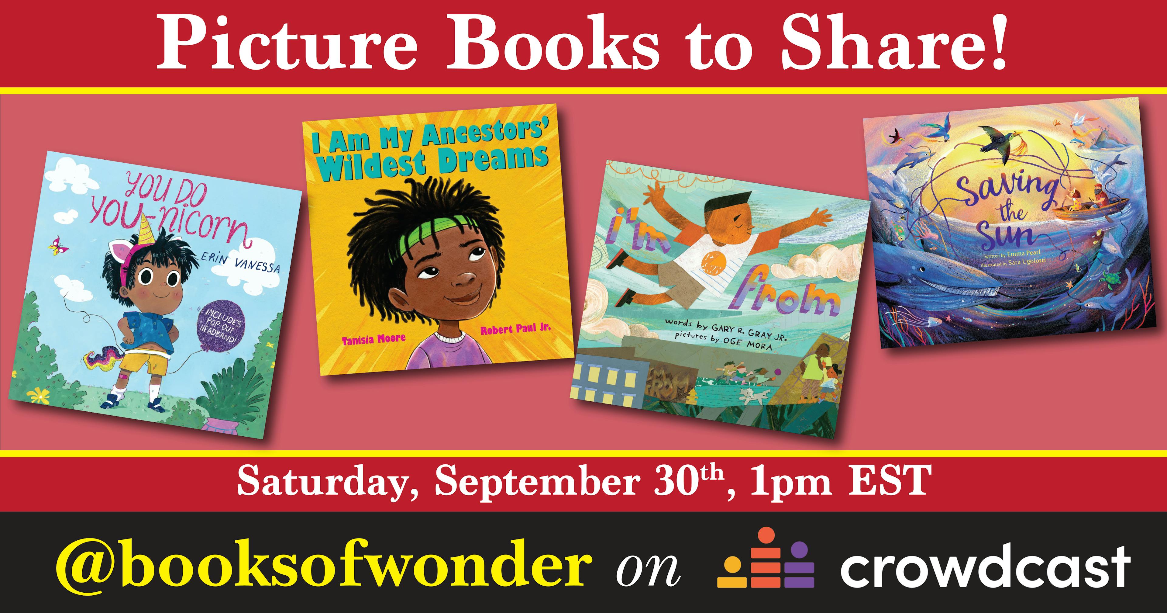 Picture Books to Share! event cover photo