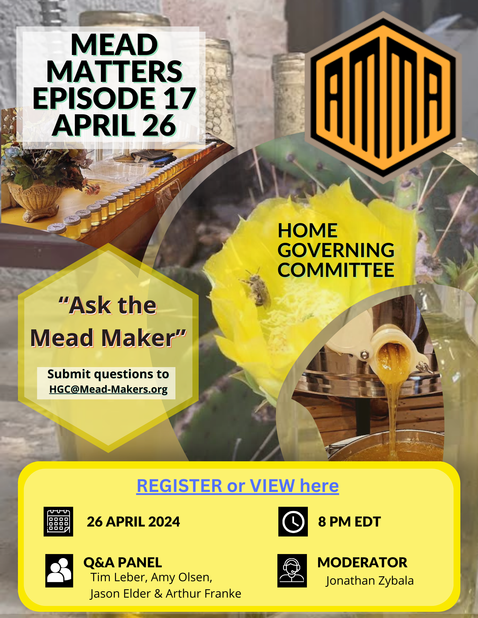 Mead Matters Episode 17: Ask the Mead Makers event cover photo