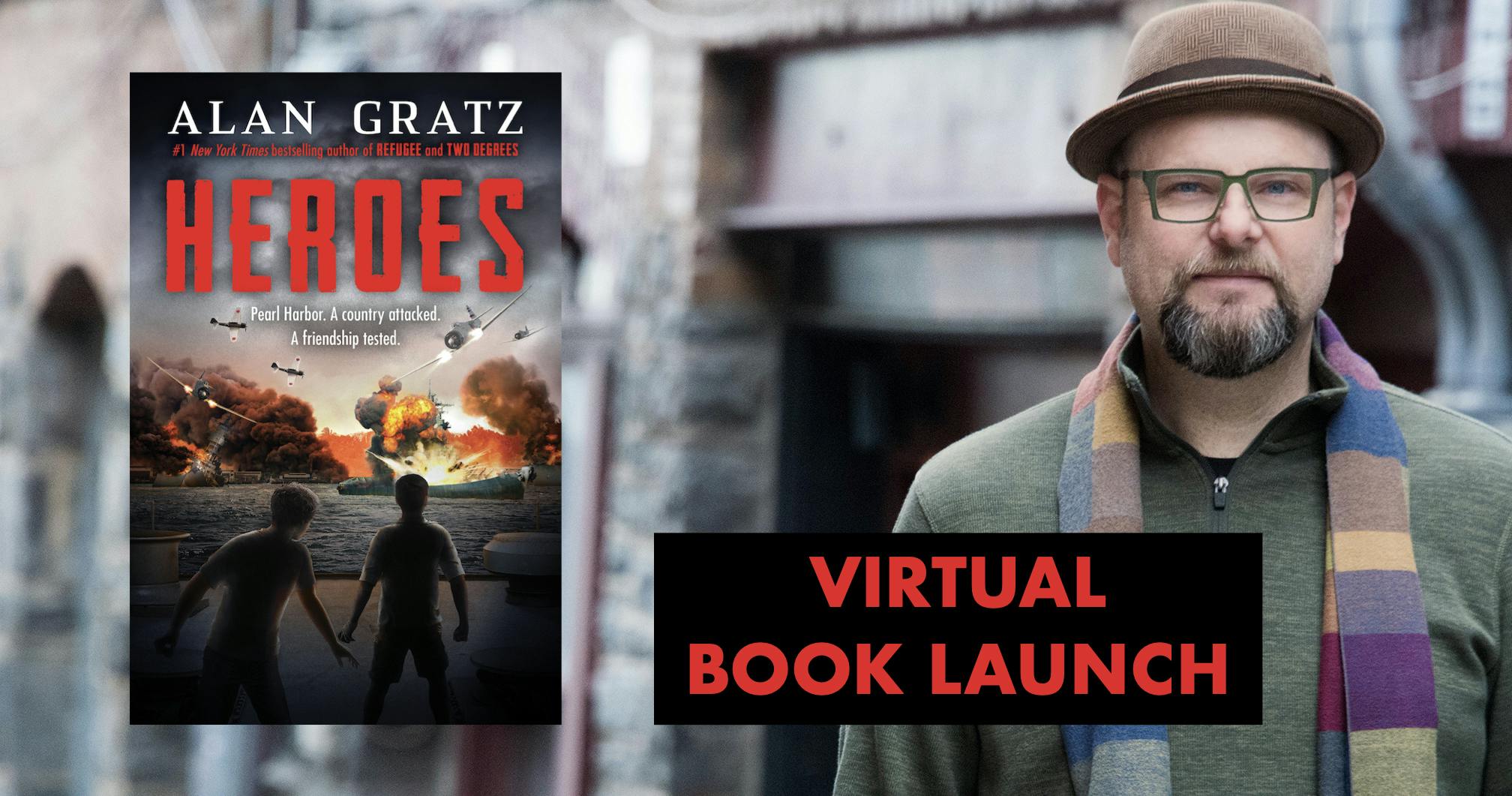 HEROES Virtual Book Launch! event cover photo
