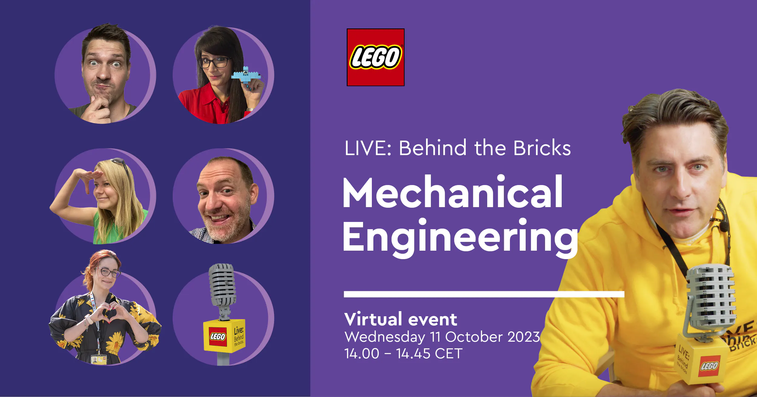 LIVE: Behind the Bricks - Mechanical Engineering event cover photo