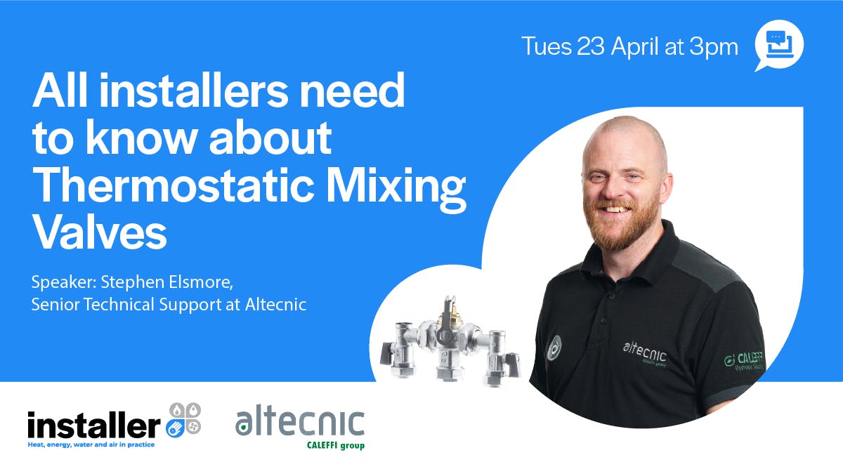 All Installers Need to Know About Thermostatic Mixing Valves event cover photo