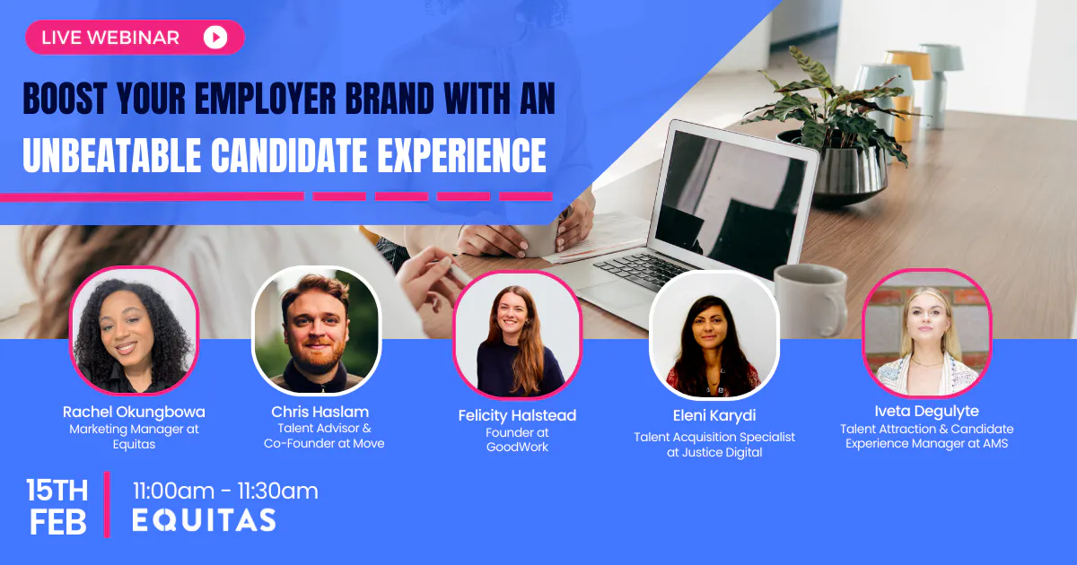 Boost Your Employer Brand With An Unbeatable Candidate Experience event cover photo