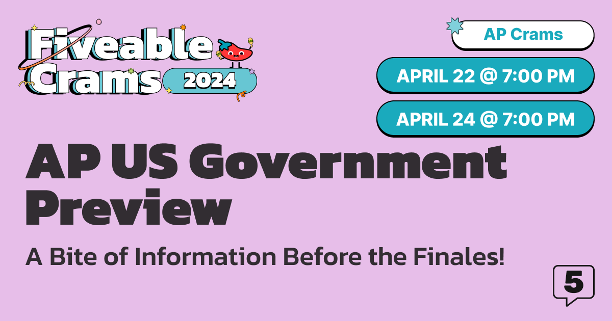 AP US Government Previews event cover photo