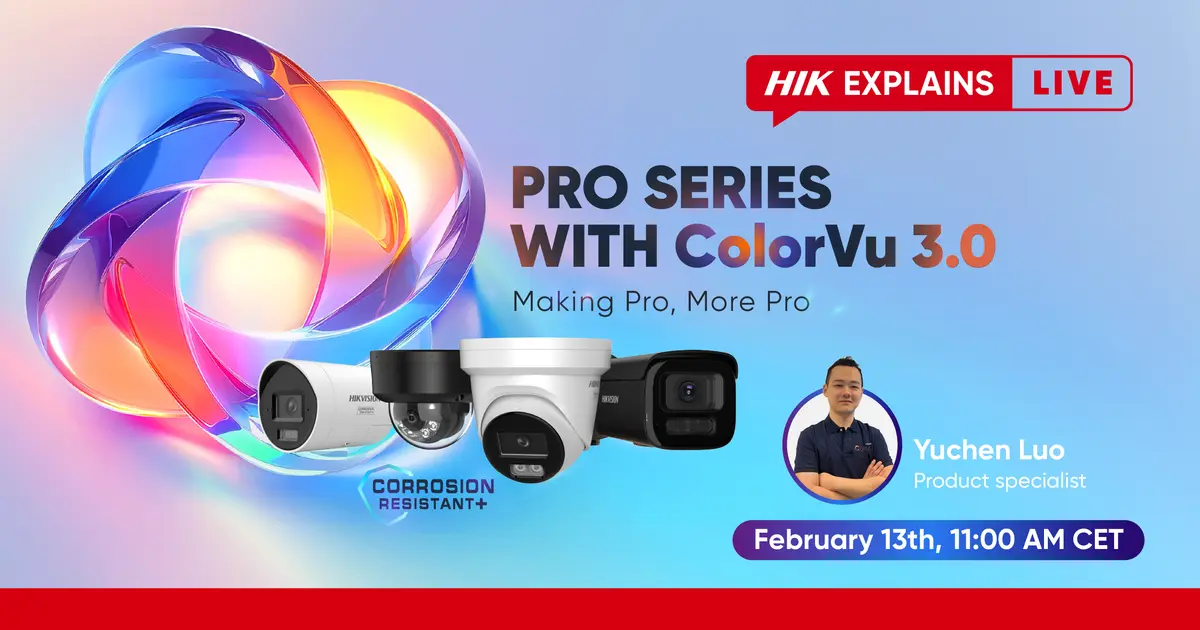 Pro Series with ColorVu 3.0 - crowdcast