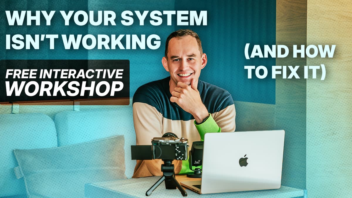 Why Your Productivity System Isn’t Working (And How to Fix It) - crowdcast