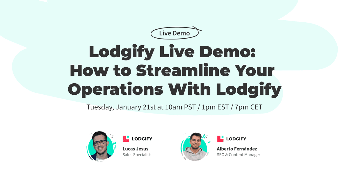 Lodgify Live Demo (January 2025): How to Streamline Operations With ...